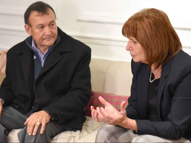 Patricia Bullrich recibió a Villar Cataldo