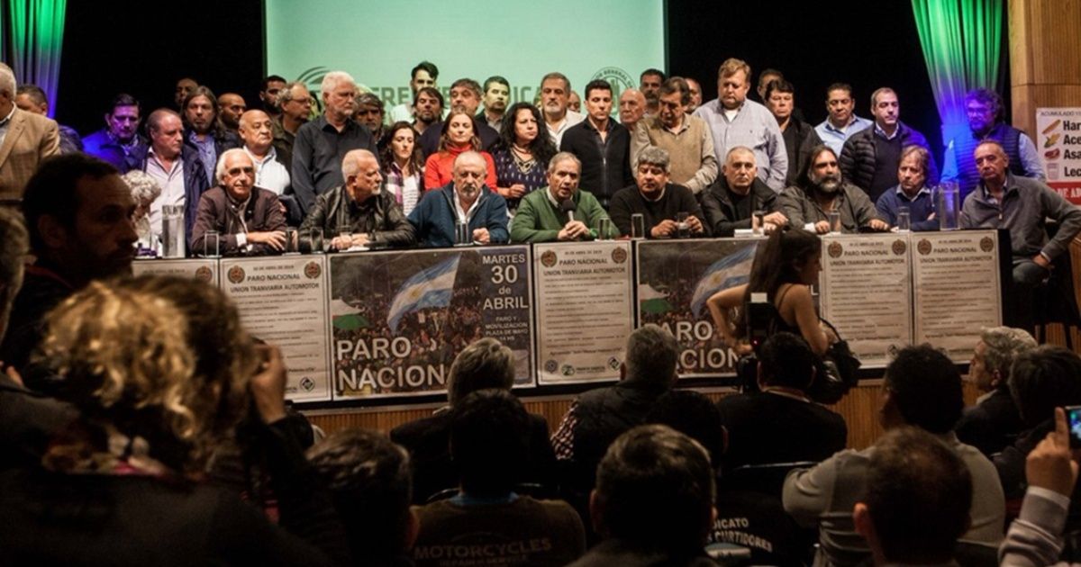 El Frente Sindical anunció que el paro del 30 incluirá una marcha a Plaza de Mayo