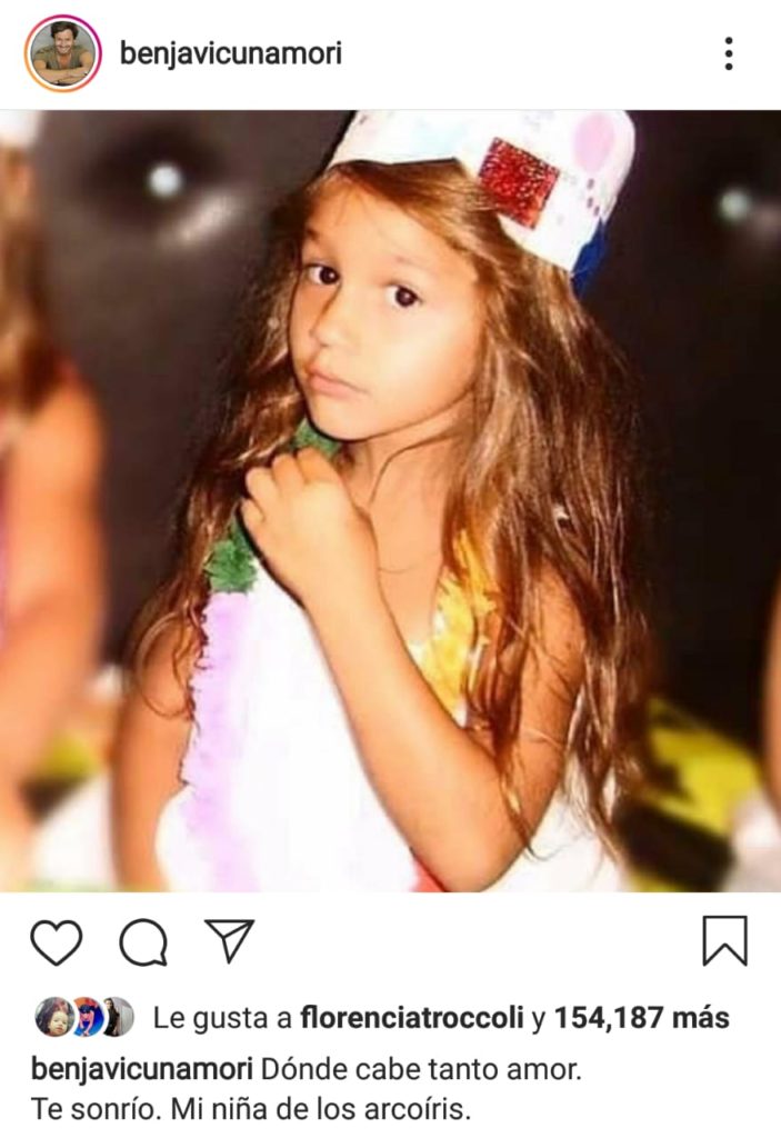 El actor chileno le rindió en las redes sociales un homenaje a la niña que hoy tendría 12 años.