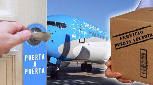 Comprás afuera y te llega a tu casa, el nuevo servicio de Aerolíneas Argentinas