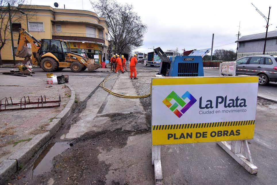 Por la repavimentación en distintas zonas de La Plata, habrá cortes de calles este mes