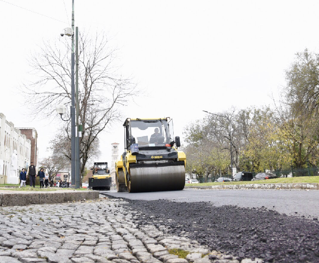 Desparecerá el adoquinado en avenida 13 de calle 54 a 60