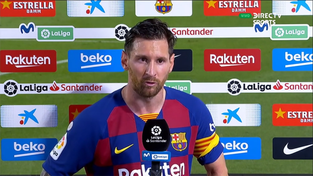 Messi: «El equipo dejó mucho que desear en muchos partidos”