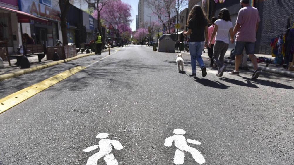 La Plata abre sus calles a los peatones durante el fin de semana