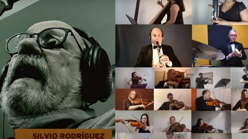 Silvio Rodríguez, Parodi y Trueno comparten una canción en la Semana de la Democracia