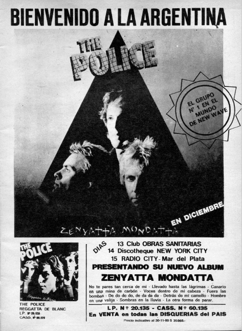 The Police: a 40 años de la estelar y frenética visita que no supimos dimensionar