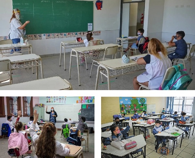 Desde este miércoles vuelve la “presencialidad plena” en las escuelas bonaerenses