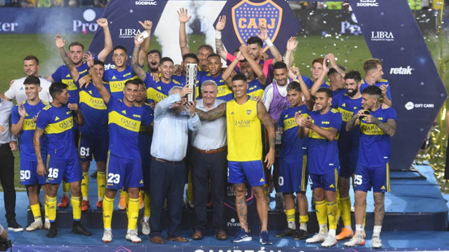 Boca venció a San Lorenzo y se quedó con el primer título del año