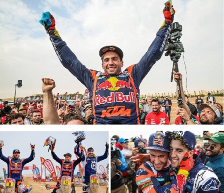 Kevin Benavides ganó su segundo Dakar inspirado en la Scaloneta: «La victoria de la Selección Argentina en Qatar me motivó»