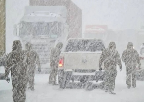 Argentina: Alerta en cinco provincias: lluvias, nieve y vientos de más de 110 km/h