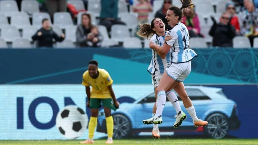 Argentina lo remontó, igualó ante Sudáfrica y mantiene las chances en el Mundial Femenino