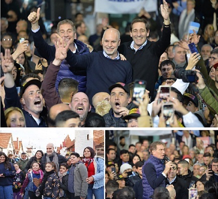 Larreta con Santilli y Garro en La Plata: “Vamos a mejorar la seguridad y la calidad de la educación pública para el futuro de nuestros hijos”