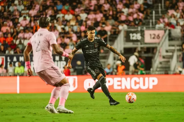 Messi miró desde las gradas como Inter Miami perdió la final de la US Open Cup con Houston