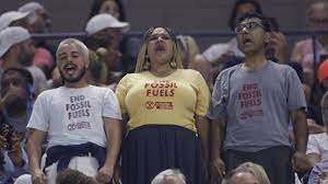 Protesta por el cambio climático interrumpió por casi una hora una semifinal del US OPEN de tenis