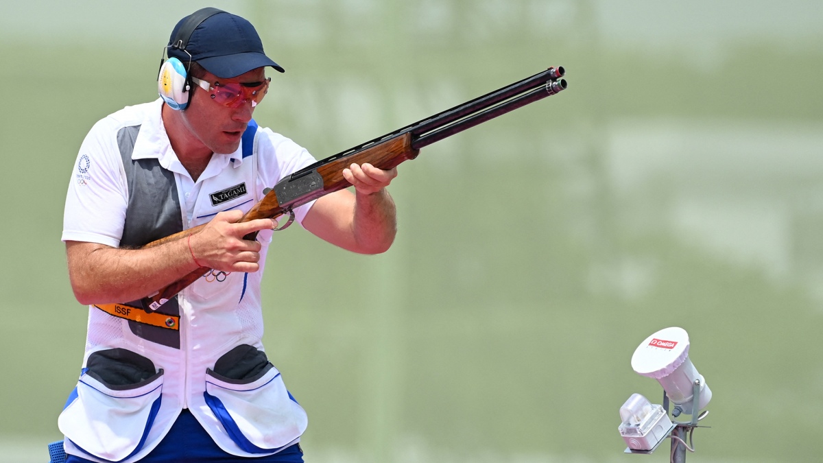 Federico Gil logró el pasaje a los Juegos Olímpicos con la medalla plateada en tiro