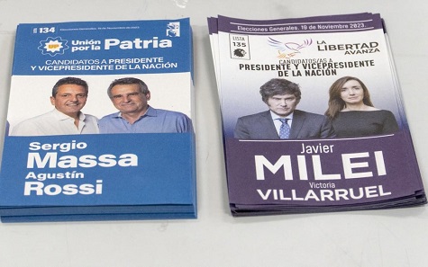 Argentina: Se desarrolla con normalidad el balotage entre Massa y Milei de cuyo resultado saldrá del próximo presidente