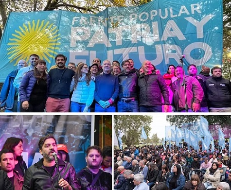 Carlos Bianco con apoyo de Alak y Secco lanzó el espacio «axelista»  Frente Popular Patria y Futuro desde La Plata 