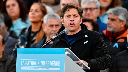 Kicillof: “El único pacto que tiene la provincia de Buenos Aires es con su pueblo”