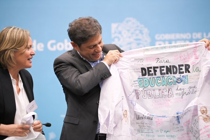 Kicillof envió un proyecto a la Legislatura: pide obligatoriedad de la educación desde los tres años