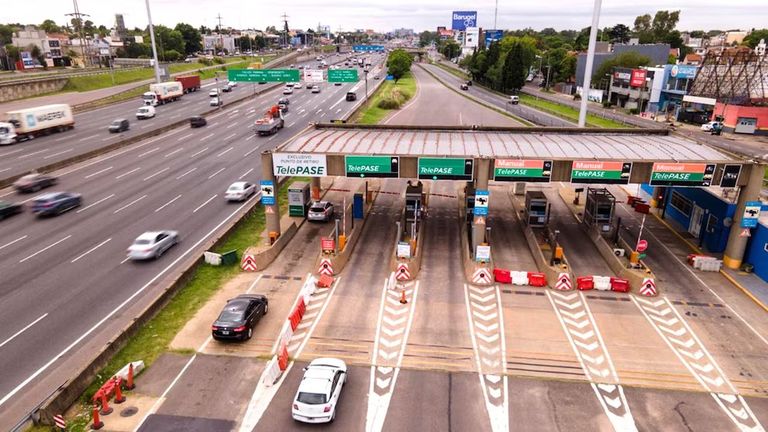 Aumentan los peajes de la Panamericana y Acceso Oeste