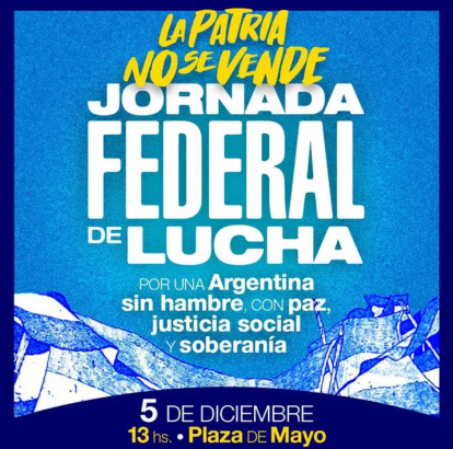 Paro de estatales: Marcha federal contra el gobierno de Milei convocada por la CGT y las dos CTA