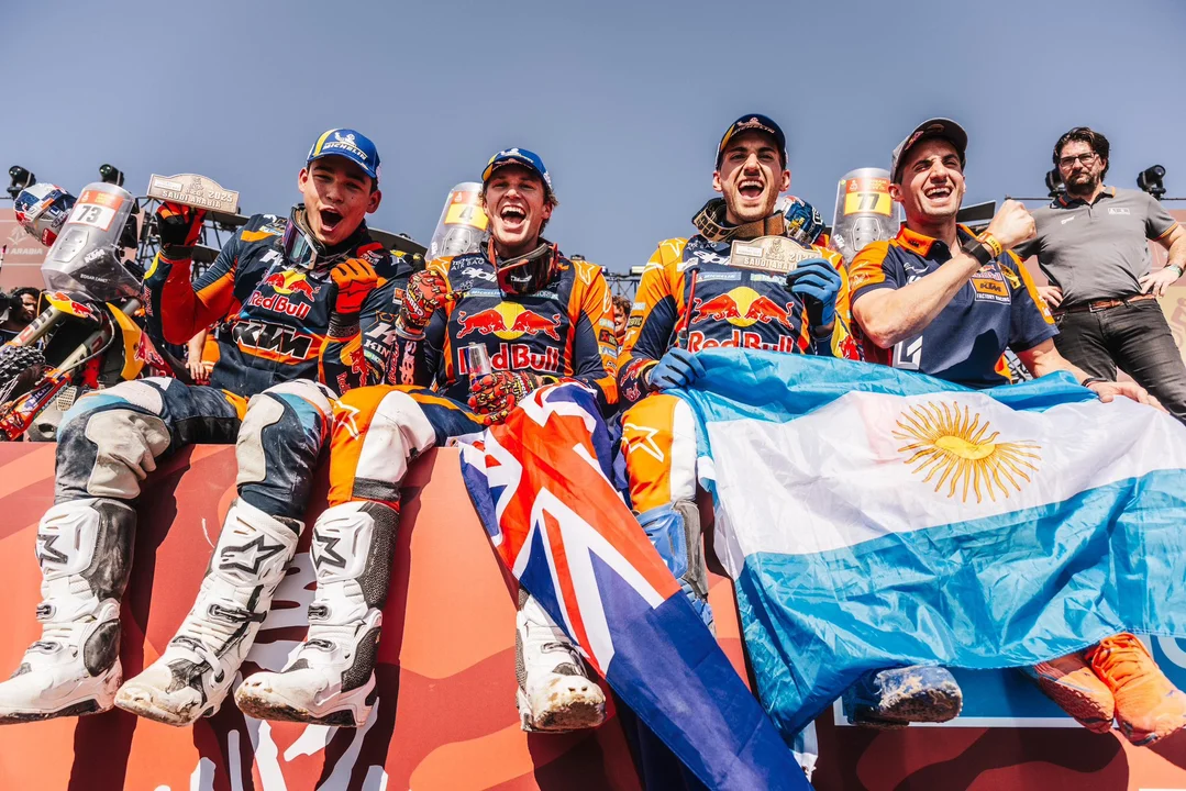 Rally Dakar: el argentino Luciano Benavides terminó cuarto en la categoría Motos