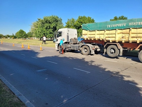 La Plata: En un operativo conjunto, Municipalidad y Provincia controlaron vehículos de carga