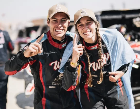 La dupla argentina Cavigliasso-Pertegarini campeona en la categoría Challenger del Rally Dakar