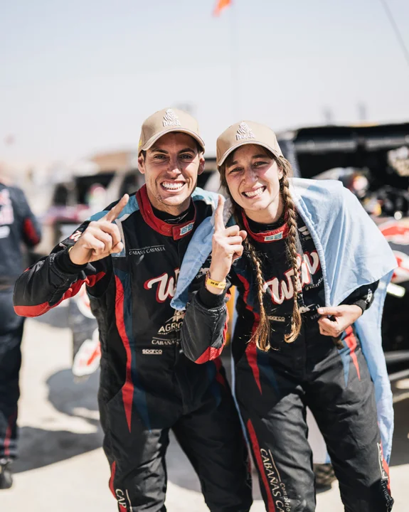 La dupla argentina Cavigliasso-Pertegarini campeona en la categoría Challenger del Rally Dakar