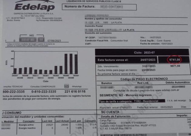 La provincia de Buenos Aires autoriza un aumento de la Luz