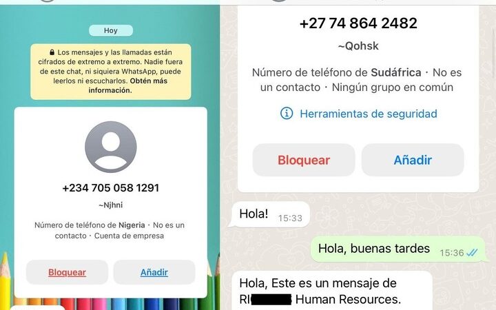 Advierten por fraudes a través de redes sociales sobre supuestas ofertas laborales y de inversión