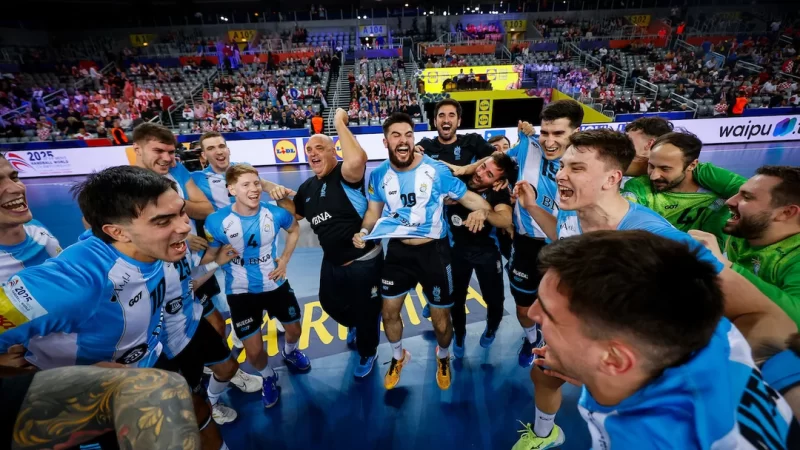 Mundial de Handball: Argentina avanzó a la segunda ronda