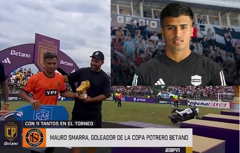 SORPRESA!!! Deportivo Riestra contrató Mauro Smarra, goleador de la Copa Potrero para el 2025