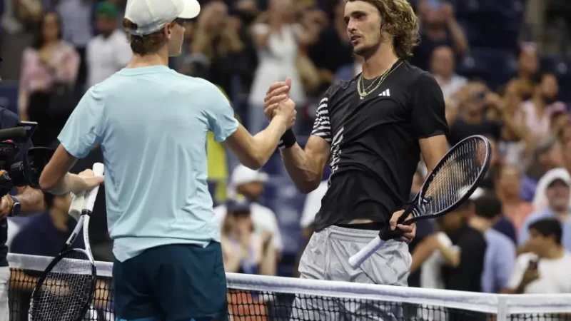 Sinner y Zverev finalistas del Abierto de Australia