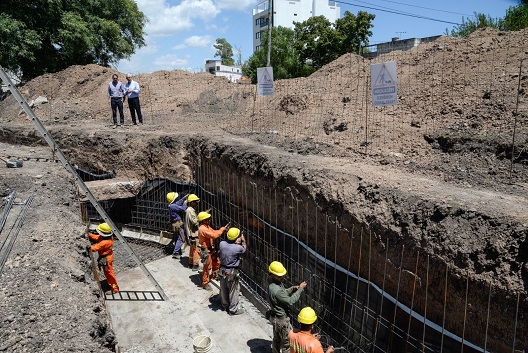 El Municipio en conjunto con la Provincia avanzan en nuevas obras para fortalecer el sistema de drenaje y reducir el riesgo de anegamientos