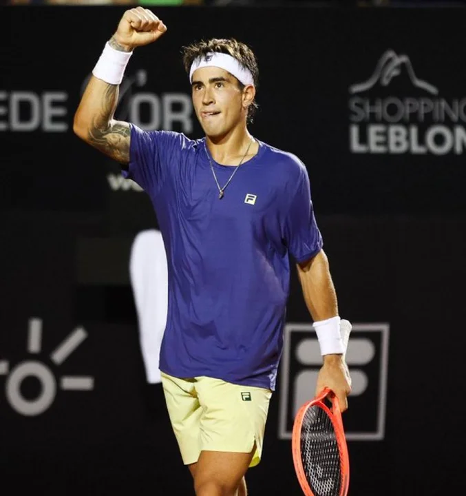 Francisco Comesaña venció a Alexander Zverev y es semifinalista en Rio