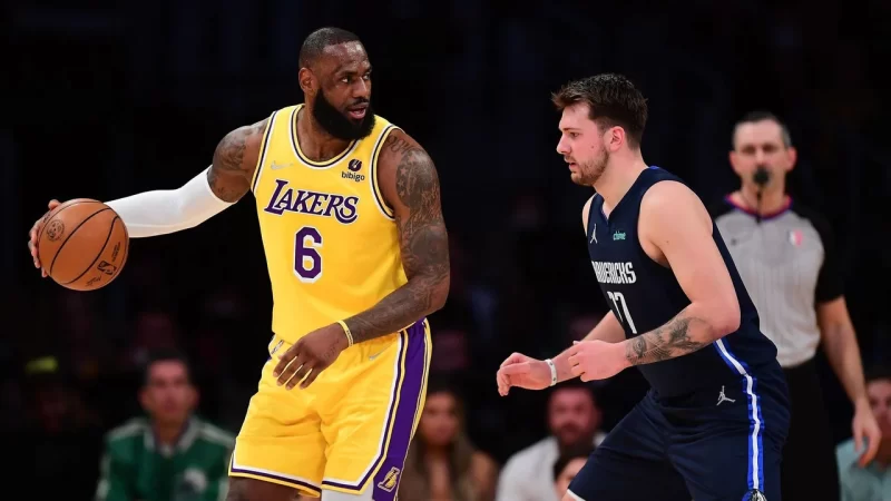 Luka Doncic será compañero de LeBron James en Los Angeles Lakers