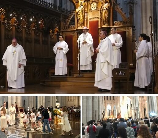 «Pensar en Sor Ludovica es pensar un camino de santidad», expresó Monseñor Carrara en misa que también se pidió por la salud de Francisco