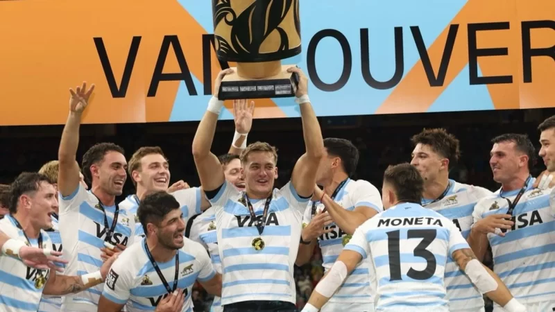 Los Pumas 7’s hicieron historia en Vancouver y lograron el tetracampeonato