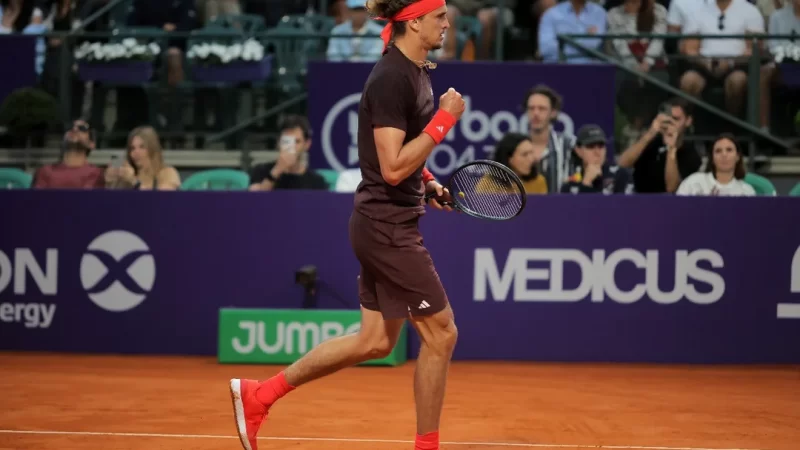 Alexander Zverev ganó en su debut en el Argentina Open y está en cuartos de final