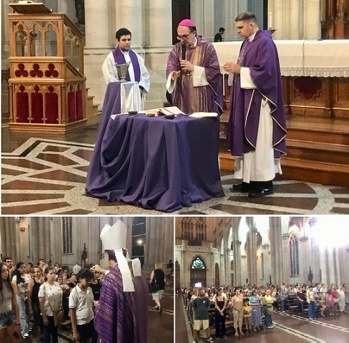 La Plata: Monseñor Carrara animó en esta Cuaresma a “profundizar nuestra oración con Dios, escuchar a los demás y a vivir un tiempo de reconciliación y toda la vida bajo la mirada de Jesús”