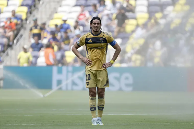 Cavani tras el empate entre Boca y Auckland City: “No fue tan decepcionante”