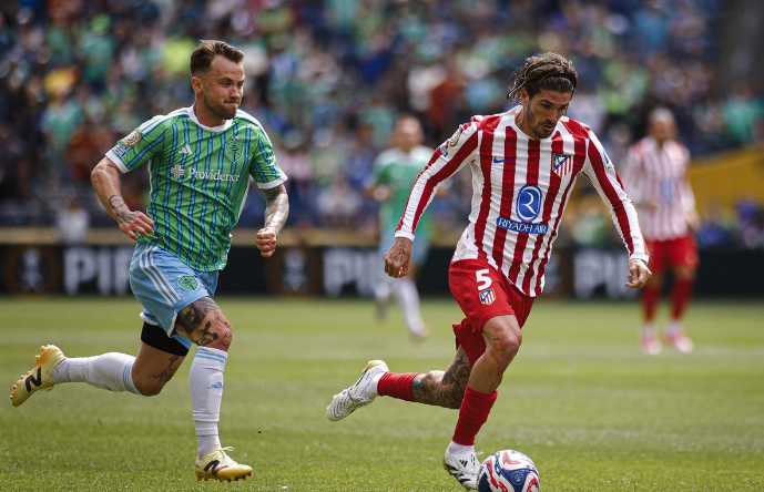 Atlético de Madrid derrotó a Seattle en el Mundial de Clubes