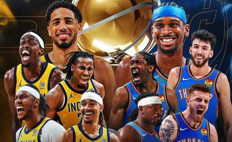 Se vienen las finales de la NBA entre Oklahoma City Thunder vs Indiana Pacers