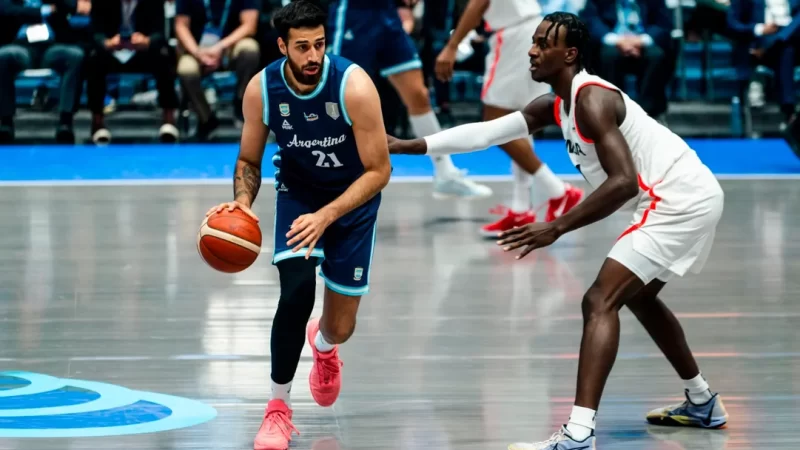 Basquet:Argentina venció a Canadá y es finalista de la AmeriCup 2025