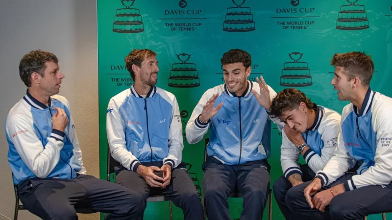 Se sorteo la  serie  de Copa Davis entre Argentina y Países Bajos