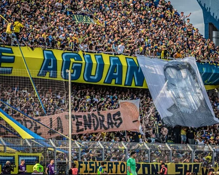 Rosario Central fue sancionado por las polémicas banderas