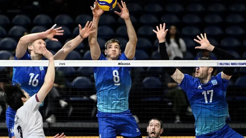 Argentina le ganó a Corea del Sur en la segunda fecha del Mundial de Voley Masculino