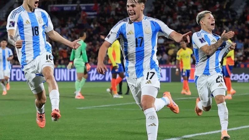 Argentina finaliste en el Mundial Sub 20 de Chile