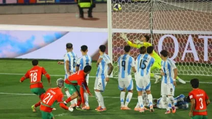 Argentina perdió la final del Sub 20 ante Marruecos